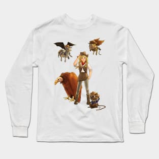 Tammy And Her Critters Tame The West Long Sleeve T-Shirt